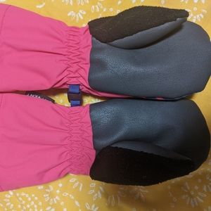 The North Face snow mittens